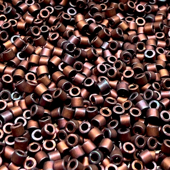 Picture of Miyuki Delica 10/0 DBM312 Metallic Copper Mat x5g