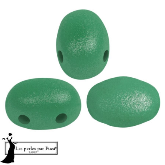 Picture of Samos® par Puca® 7x5mm Vogue Mat Green Garden x10g