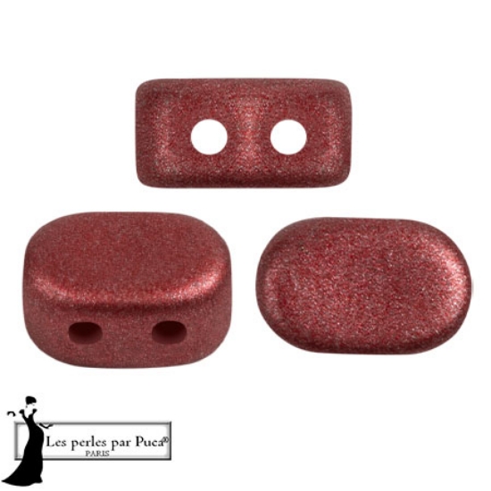 Picture of Lipsi® Par Puca® 7x4mm Metal Shine Garnet x10g