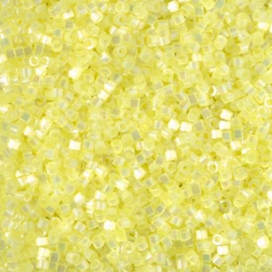 Picture of Miyuki Delica 11/0 DB1857 Silk Inside Dyed Citron AB x10g