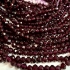 Picture of Garnet bead 4mm faceted round x38cm
