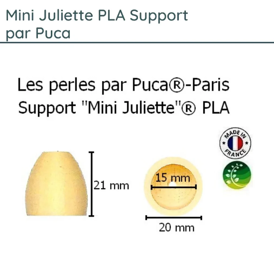 Picture of PLA Support “Mini Juliette” 21x20x15mm par Puca x1
