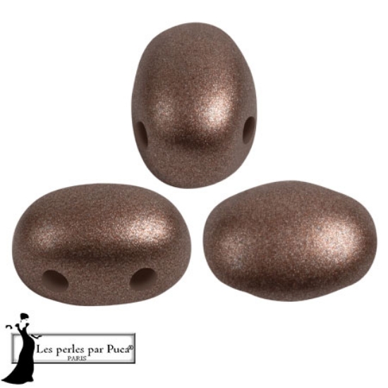 Picture of Samos® par Puca® 7x5mm Metal Shine Maroon x10g