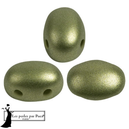 Picture of Samos® par Puca® 7x5mm Metal Shine Olivine x10g