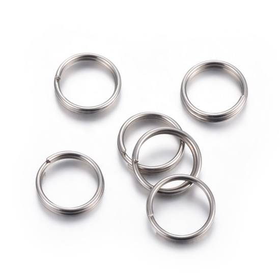 Picture of Stainless Steel Split Ring 6x1.4mm x100
