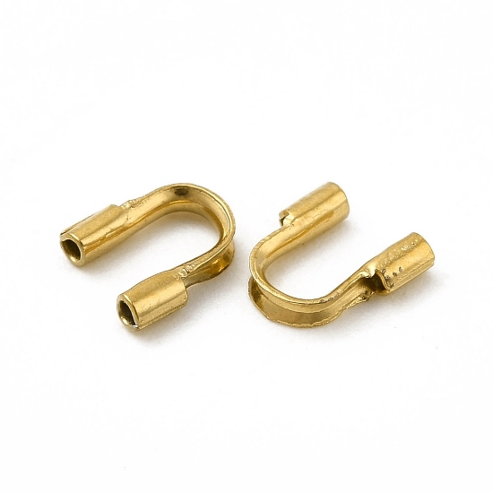 Picture of Stainless Steel Wire protector 5mm Gold x20