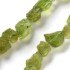 Image de Peridot bead 8x-6mm nugget x20cm