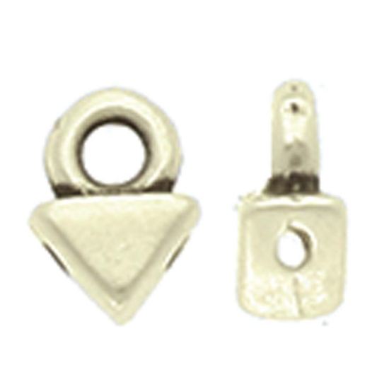 Picture of Cymbal - Agali Kite Bead Ending Antique Brass Plate x1