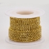 Picture of Strass Chain 2.1mm Electrophoresis - Citrine x1m