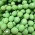 Picture of Fire-Polished bead 10mm Opaque Green x10