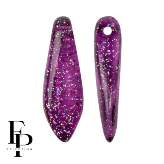 Picture of Daggers 5x16mm Transparent Constellation Amethyst x10