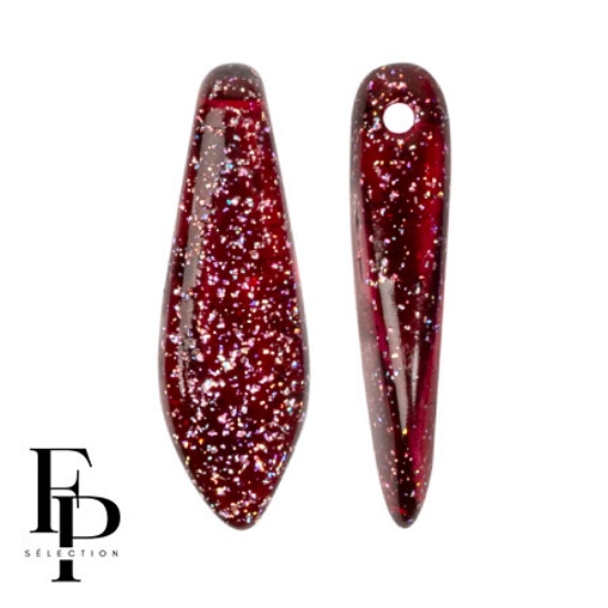 Picture of Daggers 5x16mm Transparent Constellation Garnet x10