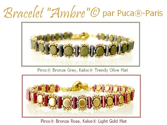 Picture of Armband « Ambre » © par PUCA® – Instant Download or Printed Copy