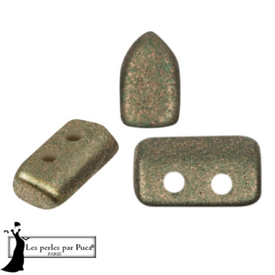 Picture of Piros® par Puca® 5x3mm Bronze Green x10g 