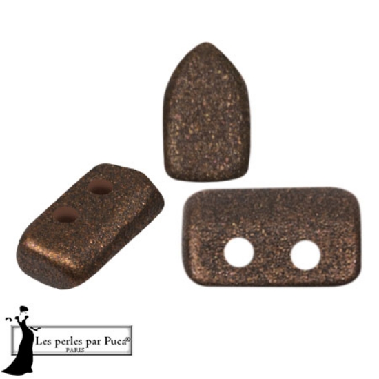 Picture of Piros® par Puca® 5x3mm Bronze Maroon x10g