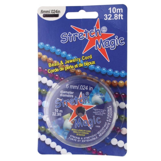 Picture of Stretch Magic Cord 0.6mm Black x10m