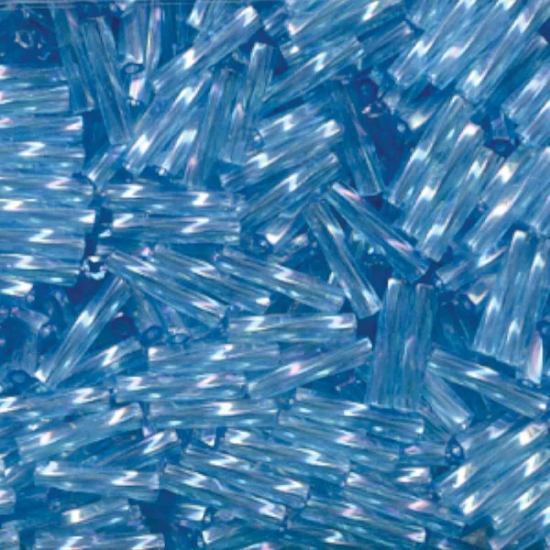 Picture of Miyuki Twist Bugle 12mm 260 Transparent Aqua AB x10g