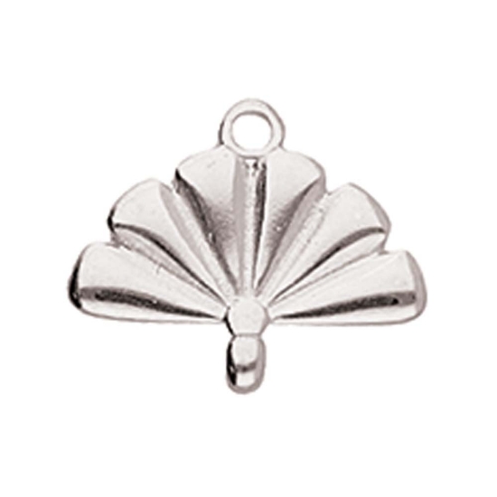 Picture of Cymbal - Sitia 8/0 Bead 15mm Antique Silver Plate x2