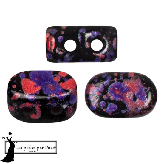 Изображение Lipsi® Par Puca® 7x4mm Enamel Purple and Red  x10g