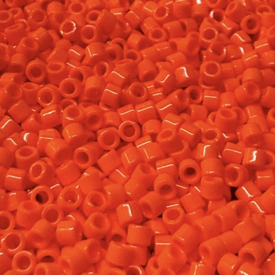 Image de Miyuki Delica 10/0 DBM722 Opaque Orange x10g