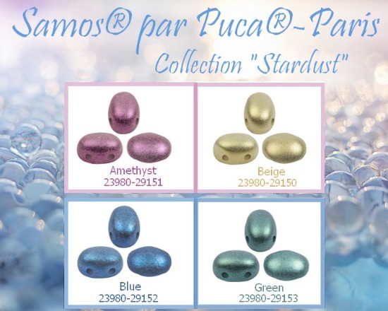 Afbeeldingen van Samos® par Puca® 7x5mm Stardust Collection x20g