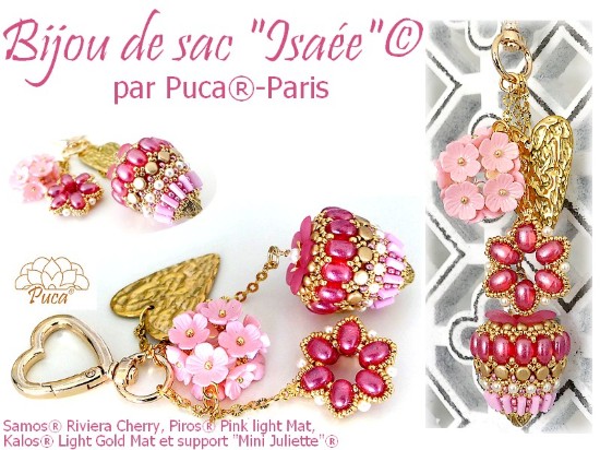 Afbeeldingen van Tasjuweel « Isaée » par Puca – Instant download or Printed Copy