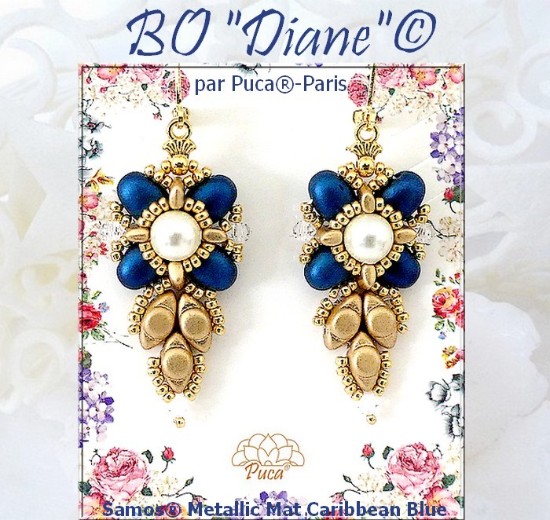 Image de Oorbellen "Diane" © par PUCA  – Instant Download or Printed Copy