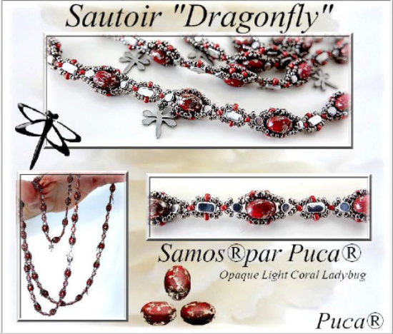 Изображение Necklace "Dragonfly" par Puca – Instant Download or Printed Copy