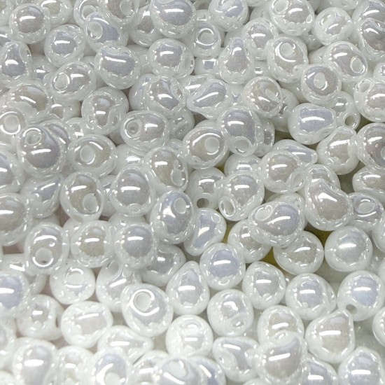 Afbeeldingen van Miyuki Drop 3.4mm 420 White Pearl x10g