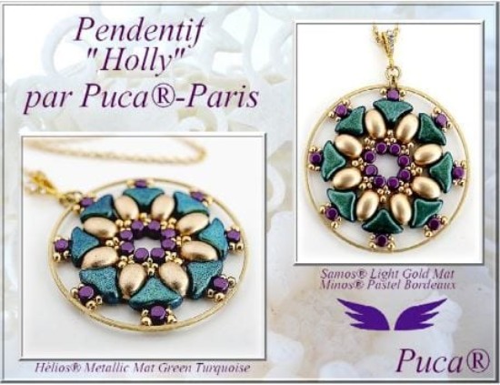 Image de Pendant "Holly" par Puca - Instant Download or Printed Copy