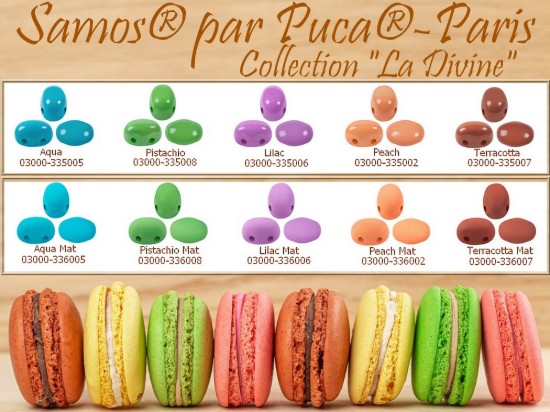 Изображение Samos® par Puca® 7x5mm La Divine Collection x50g