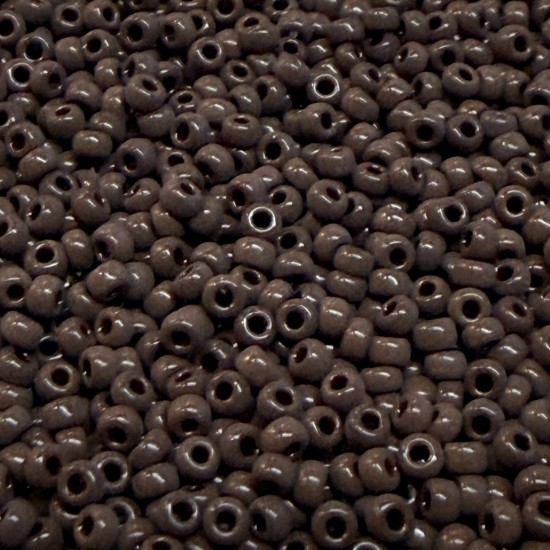 Изображение Miyuki Rocaille 11/0 409 Opaque Chocolate x10g