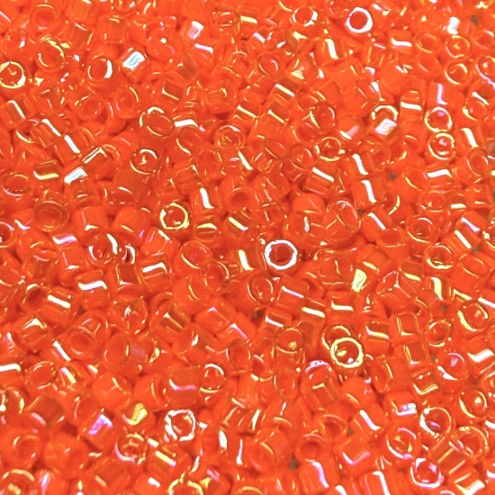 Picture of Miyuki Delica 11/0 DB1573 Opaque Mandarin AB x10g