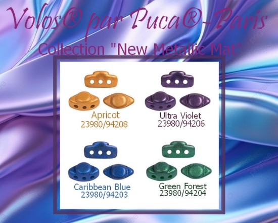 Image de Volos par Puca® Metallic New Mat Collection x20g