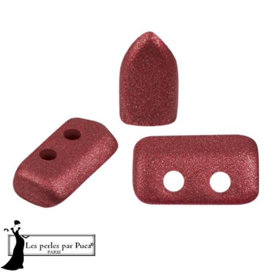 Image de Piros® par Puca® 5x3mm Metal Shine Garnet x10g