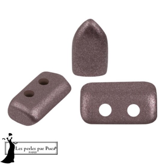 Image de Piros® par Puca® 5x3mm Metal Shine Plum x10g