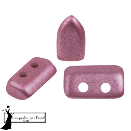 Image de Piros® par Puca® 5x3mm Metal Shine Rose x10g