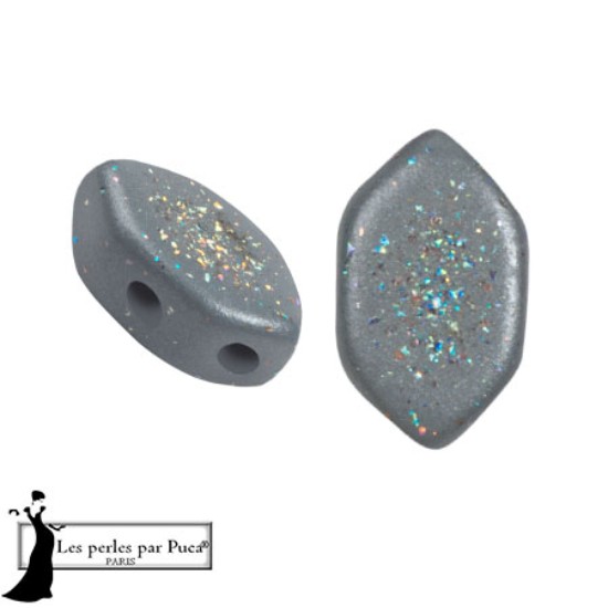 Bild von Paros® par Puca® 7x4mm Constellation Gray x10g