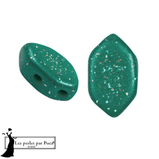 Bild von Paros® par Puca® 7x4mm Constellation Green x10g