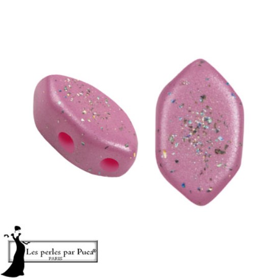 Bild von Paros® par Puca® 7x4mm Constellation Persan Rose x10g