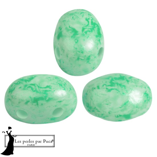 Image de Samos® par Puca® 7x5mm Mishmash Green x10g