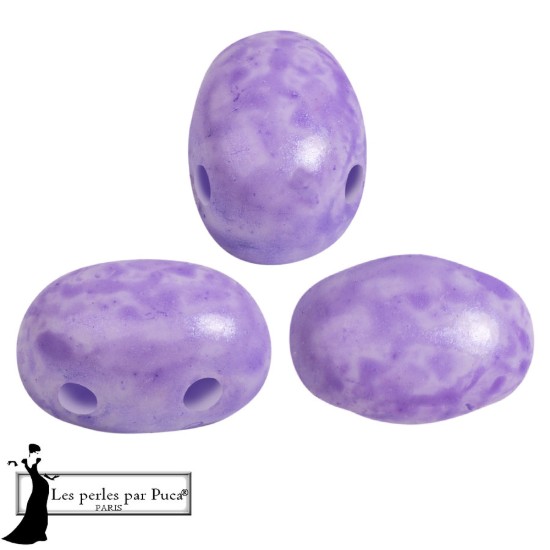 Image de Samos® par Puca® 7x5mm Mishmash Violet x10g