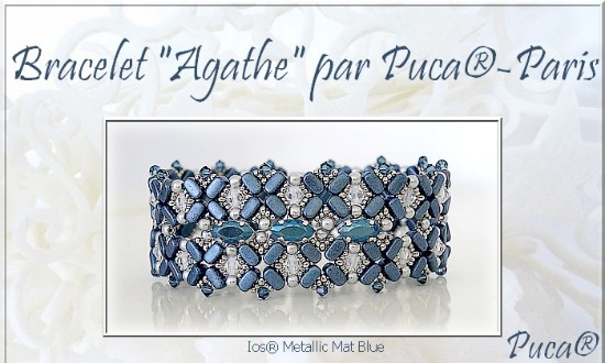 Image de Bracelet "Agathe" par Puca - Instant Download or Printed Copy