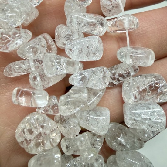 Изображение Quartz crystal (natural) Chip 12-20mm x38cm