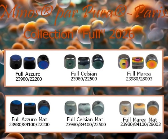 Picture of Minos® par Puca® 2.5x3mm Full Collection x30g