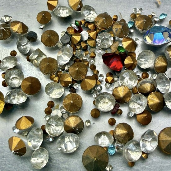Изображение Vintage Crystals Stones 2-8mm Mix x5g