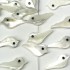 Afbeeldingen van Mother-of-Pearl Bead 15x6mm Bird x1