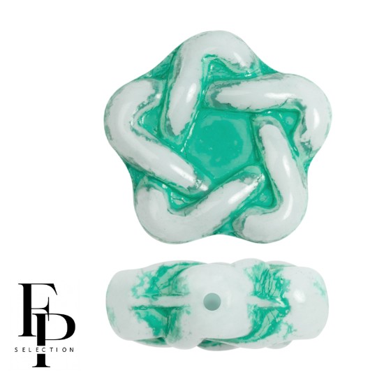 Picture of Elegant Star 13mm Light Green x10