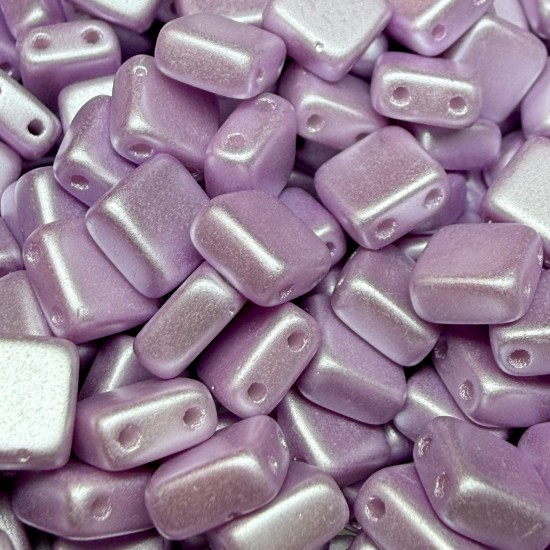 Picture of 2-Holes Tile 6mm Pastel Light Rose x50