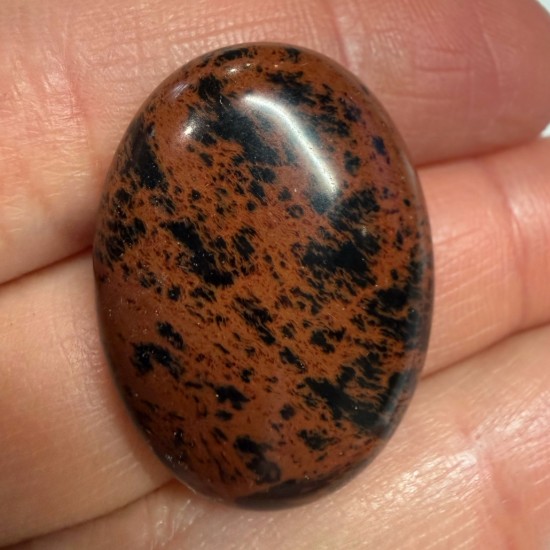 Изображение Cabochon Mahogany Obsidian (natural) 30x22mm oval x1
